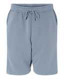 Pigment-Dyed Fleece Shorts