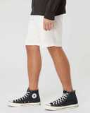 Pigment-Dyed Fleece Shorts