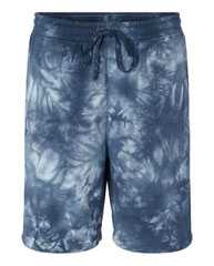 Tie-Dyed Fleece Shorts
