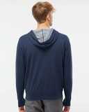Independent Trading Co. Heathered French Terry Full-Zip Hooded Sweatshirt PRM90HTZ