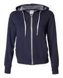 Independent Trading Co. Heathered French Terry Full-Zip Hooded Sweatshirt PRM90HTZ