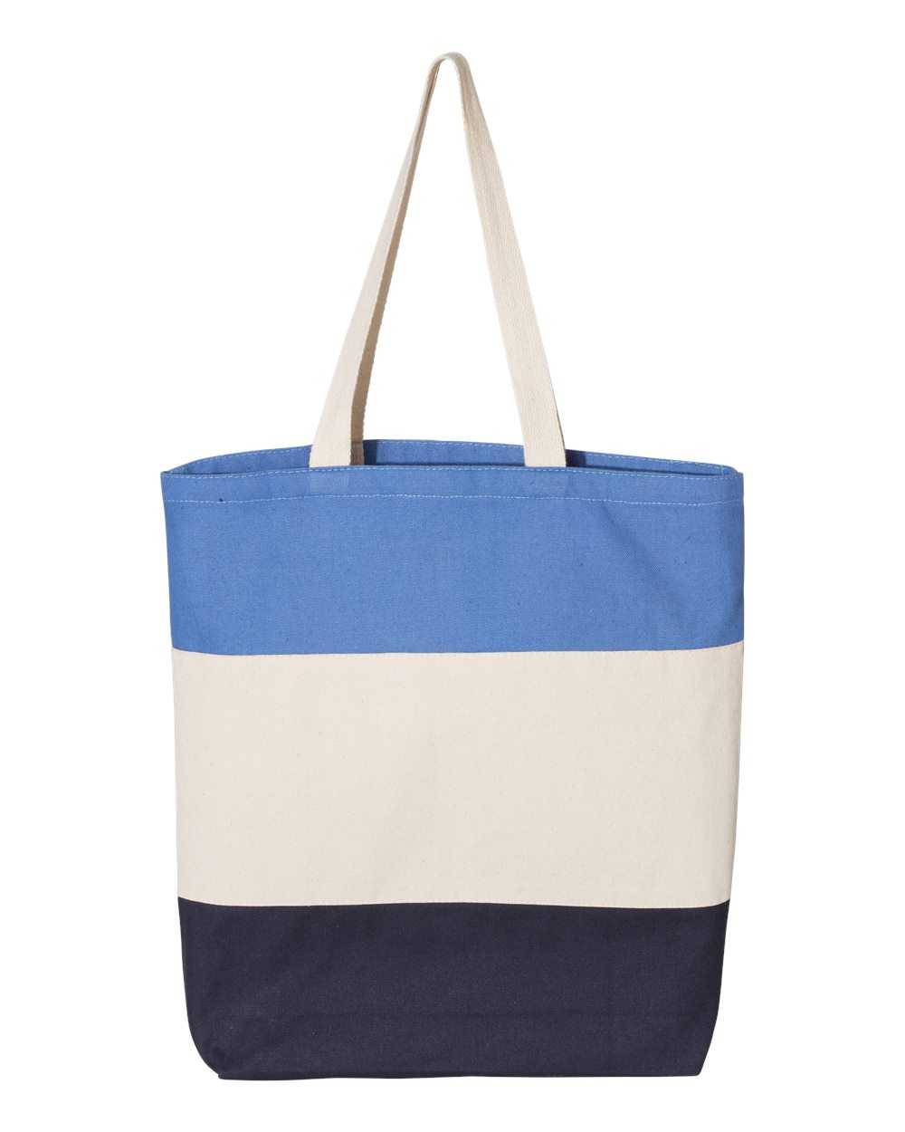 Q-Tees 11L Tri-Color Tote Q125900