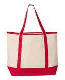34.6L Large Canvas Deluxe Tote