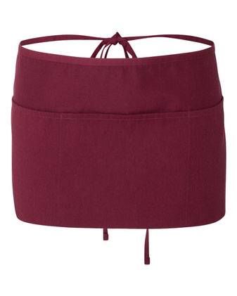 Q-Tees Waist Apron with Pockets Q2115