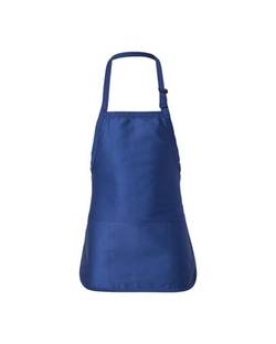 Q-Tees Full-Length Apron with Pouch Pocket Q4250 Q-Tees Full-Length Apron with Pouch Pocket Q4250