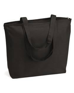 Q-Tees 25L Zippered Tote Q611 Q-Tees 25L Zippered Tote Q611