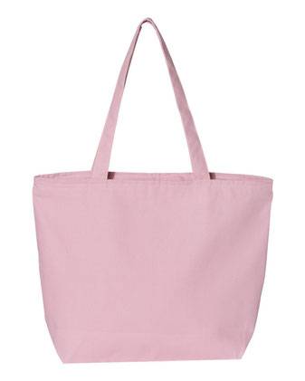 Q-Tees 25L Zippered Tote Q611