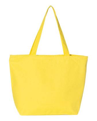 Q-Tees 25L Zippered Tote Q611