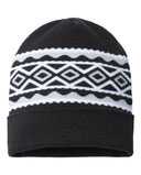 USA- Made Diamond Cuffed Beanie