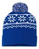 USA-Made Snowflake Beanie