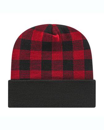 CAP AMERICA USA-Made Plaid Beanie RKP12