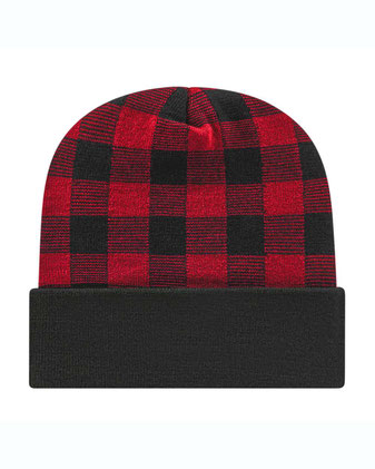 CAP AMERICA USA-Made Plaid Beanie RKP12