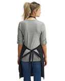 Artisan Collection by Reprime Espresso Bib Apron with Pockets RP123