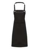 Artisan Collection by Reprime Espresso Bib Apron with Pockets RP123