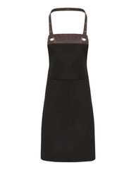 Espresso Bib Apron with Pockets