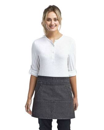 Artisan Collection by Reprime Four-Pocket Jeans Stitch Denim Waist Apron RP125