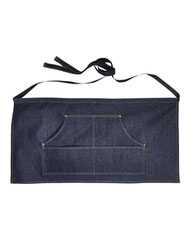 Four-Pocket Jeans Stitch Denim Waist Apron
