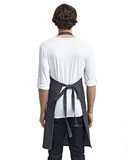Artisan Collection by Reprime Four-Pocket Jeans Stitch Denim Bib Apron RP126