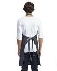 Four-Pocket Jeans Stitch Denim Bib Apron