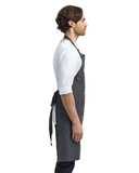 Artisan Collection by Reprime Four-Pocket Jeans Stitch Denim Bib Apron RP126