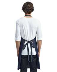 Four-Pocket Jeans Stitch Denim Bib Apron