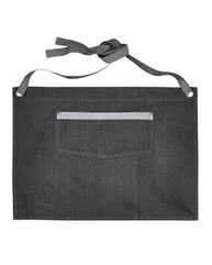 Domain Contrast Denim Waist Apron with Pocket