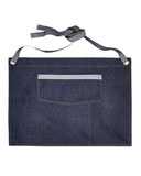 Artisan Collection by Reprime Domain Contrast Denim Waist Apron with Pocket RP128