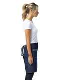 Artisan Collection by Reprime Domain Contrast Denim Waist Apron with Pocket RP128