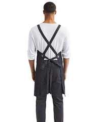 Cross Back Barista Apron with Pocket