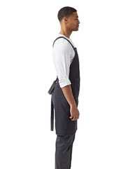 Cross Back Barista Apron with Pocket