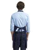 Artisan Collection by Reprime Cotton Chino Bib Apron with Pocket RP132