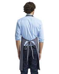 Cotton Chino Bib Apron with Pocket