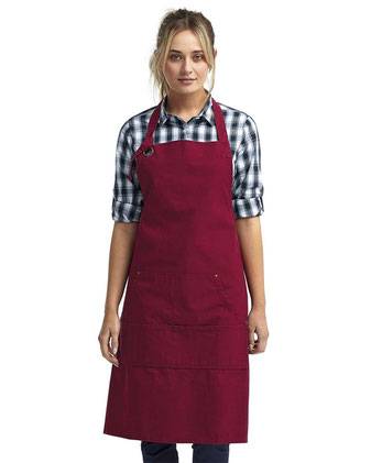 Artisan Collection by Reprime Calibre Cotton Canvas Apron with Pocket RP137
