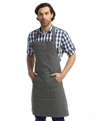 Artisan Collection by Reprime Calibre Cotton Canvas Apron with Pocket RP137