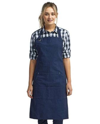 Artisan Collection by Reprime Calibre Cotton Canvas Apron with Pocket RP137
