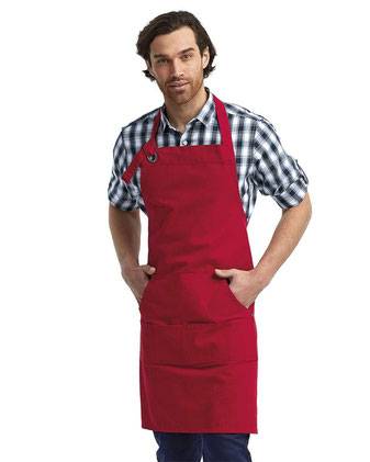 Artisan Collection by Reprime Calibre Cotton Canvas Apron with Pocket RP137