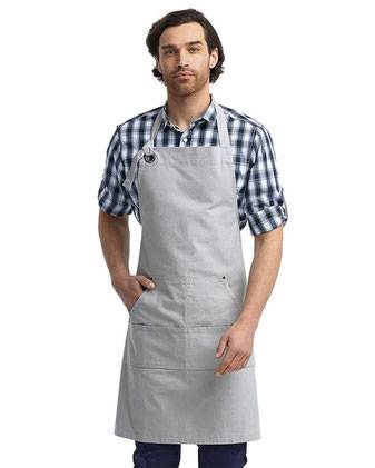 Artisan Collection by Reprime Calibre Cotton Canvas Apron with Pocket RP137
