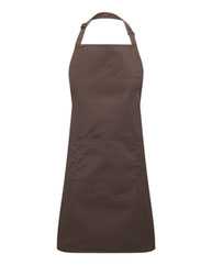 Recycled Bib Apron with Pocket