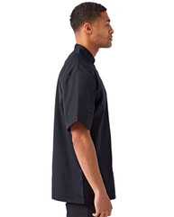 Ten Studded Front Chef Short Sleeve Coat