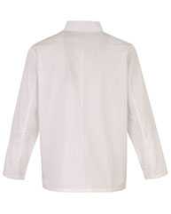 Ten Studded Front Chef Coat