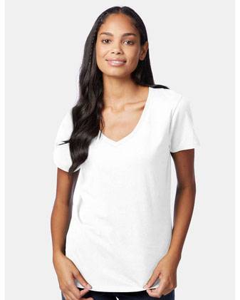 Hanes Perfect-T Women’s V-Neck T-Shirt S04V