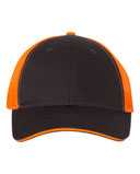 Charcoal/ Neon Orange