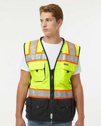Kishigo Premium Black Series® Surveyors Vest S5002-5003