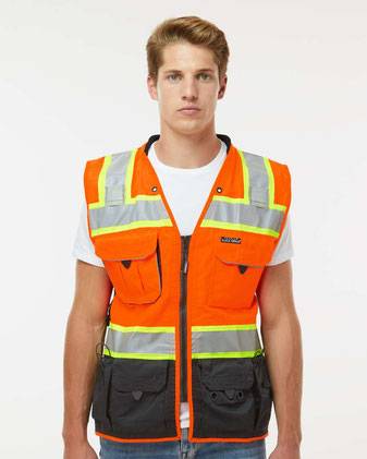 Kishigo Premium Black Series® Surveyors Vest S5002-5003