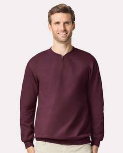 Gildan Softstyle® Midweight 1/4 Zip Sweatshirt SF008 Gildan Softstyle® Midweight 1/4 Zip Sweatshirt SF008
