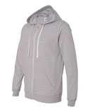 Sofspun® Full-Zip Hooded Long Sleeve T-Shirt