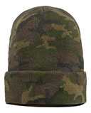 12" Solid Cuffed Beanie