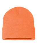 12" Solid Cuffed Beanie