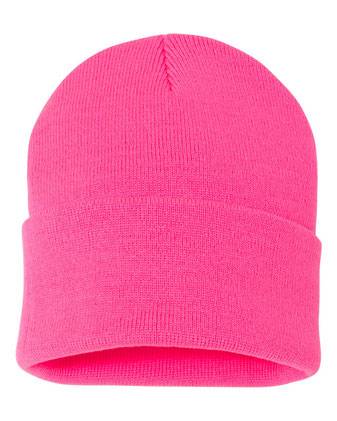 Sportsman 12" Solid Cuffed Beanie SP12