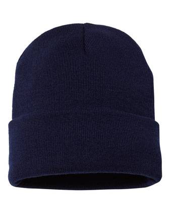 Sportsman 12" Jersey Lined Cuffed Beanie SP12JL